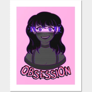 Obsessed Girl Posters and Art